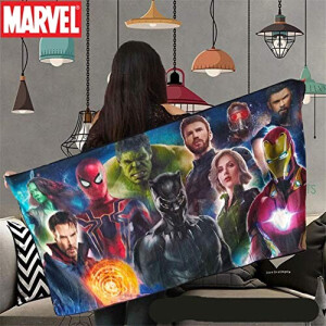 Serviette plage Iron man - Avengers - 60x120 cm