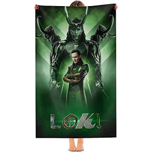 Serviette plage Loki - Avengers - 80x135 cm