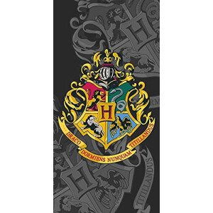 Serviette plage Poudlard - Harry Potter - multicolore 70x140 cm