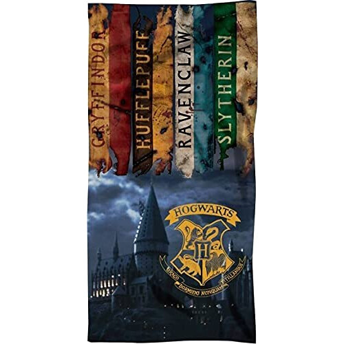 Serviette plage Harry Potter serviette coton 70x140 cm