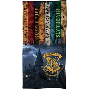 Serviette plage Harry Potter serviette coton 70x140 cm
