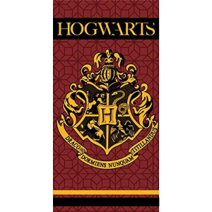 Serviette plage Hogwarts - Harry Potter - multicolore 70x140 cm