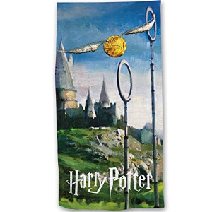 Serviette plage Quidditch - Harry Potter - multicolore