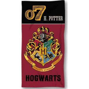 Serviette plage Quidditch, Hogwarts - Harry Potter - 140x70 cm