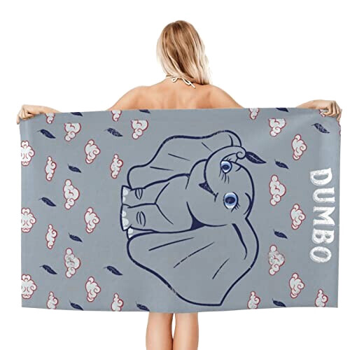 Serviette plage Dumbo variant 0 