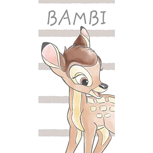Serviette plage Bambi couleuré 70x140 cm