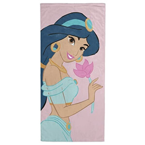 Serviette plage Jasmine - Aladdin - rose - e coton 71x147 cm