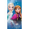 Serviette plage Anna, Elsa - La reine des neiges - multicolore 140x70 cm - miniature