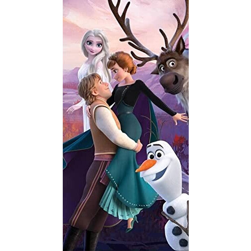 Serviette plage La reine des neiges drap de plage frozen disney 70x140 cm