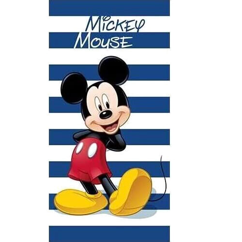 Serviette plage Mickey multicolore
