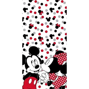 Serviette plage Mickey multicolore coton 70x140 cm