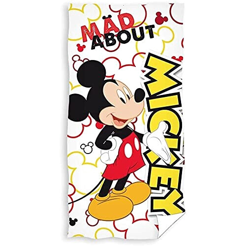 Serviette plage Mickey multicolore 70x140 cm