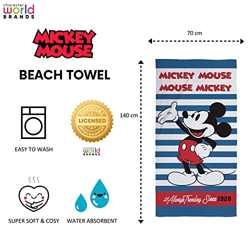 Serviette plage Mickey variant 1 