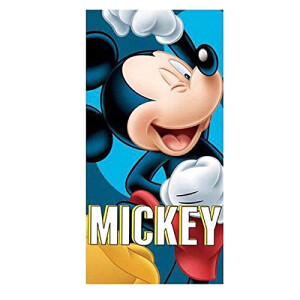 Serviette plage Mickey couleur