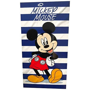 Serviette plage Mickey multicolore 70x140 cm