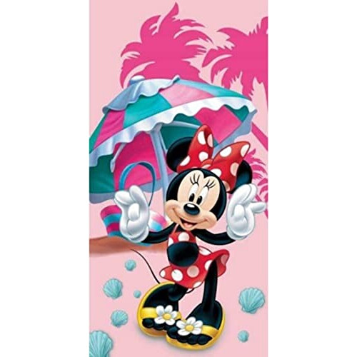 Serviette plage Minnie 70x140 cm