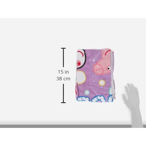 Serviette plage Peppa Pig multicolore coton 75x150 cm variant 4 