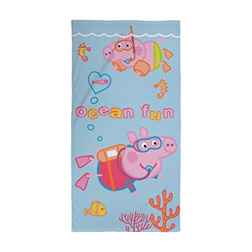 Serviette plage Peppa Pig