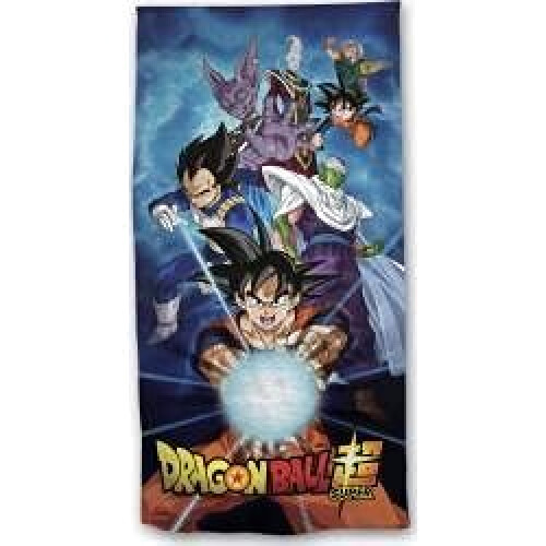 Serviette plage Dragon Ball blanc