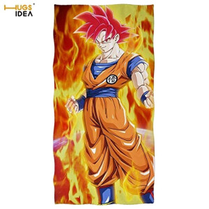 Serviette plage Goku - Dragon Ball - 35x75 cm
