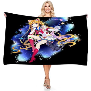 Serviette plage Sailor Moon 140x70 cm