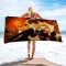 Serviette plage Natsu Dragnir, Lucy Heartfilia - Fairy Tail - 140x70 cm - miniature