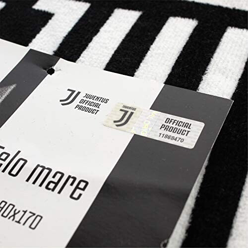 Serviette plage FC Juventus coton variant 2 
