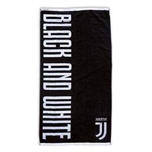 Serviette plage FC Juventus noir