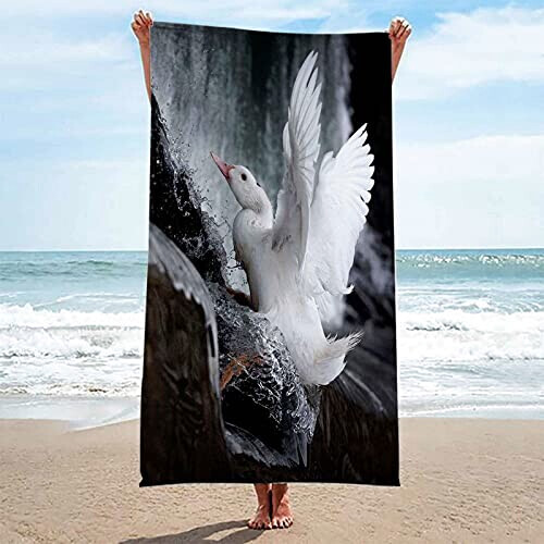 Serviette plage Canard 90x180 cm variant 1 