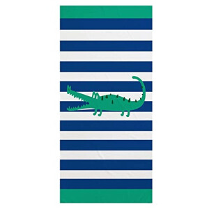 Serviette plage Crocodile 75x150 cm