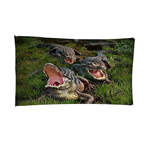 Serviette plage Crocodile 70x140 cm variant 2 