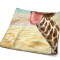 Serviette plage Girafe 30x70 cm - miniature variant 2