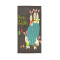 Serviette plage Lapin multicolore 76x38 cm - miniature