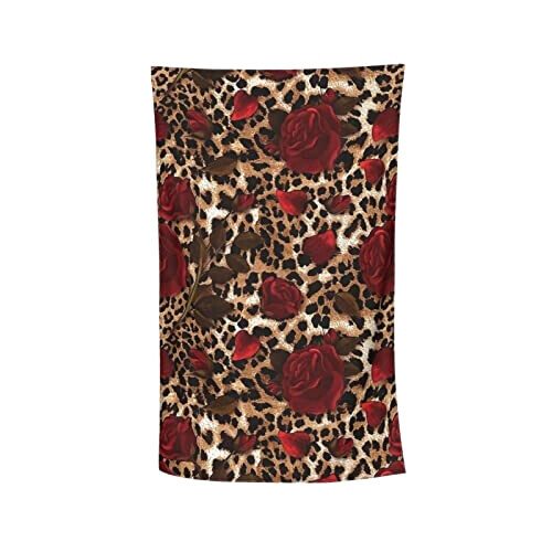 Serviette plage Léopard rose leopard 81x132 cm variant 6 