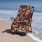 Serviette plage Léopard rose leopard 81x132 cm - miniature variant 5