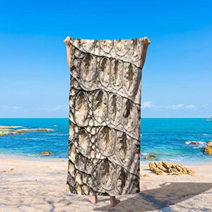 Serviette plage Lézard couleur b 80x160 cm