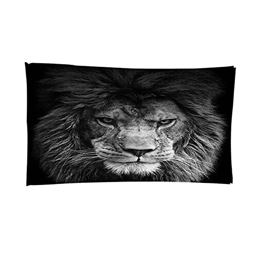 Serviette plage Lion 80x160 cm variant 2 