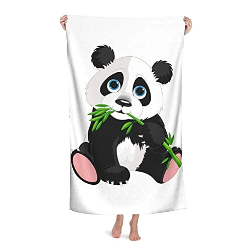 Serviette plage Panda beach towel 80x130 cm