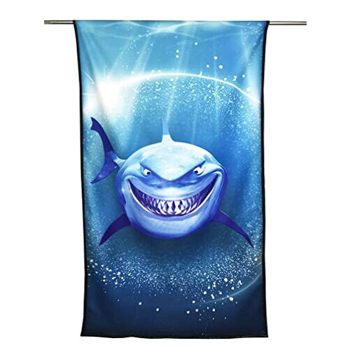 Serviette plage Requin 90x170 cm