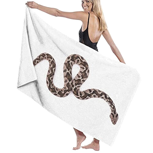 Serviette plage Serpent 70x140 cm variant 1 