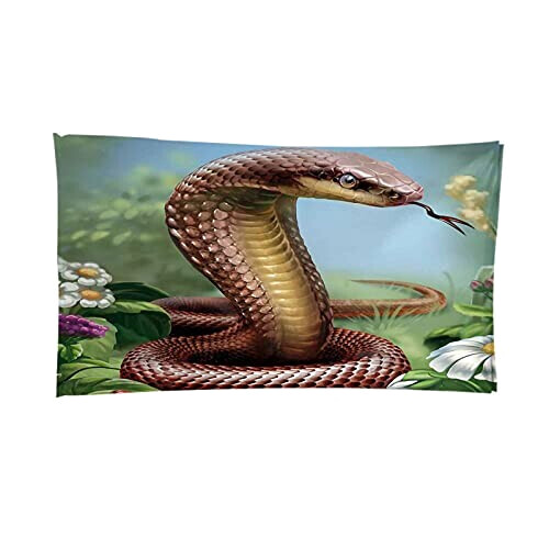 Serviette plage Serpent 90x180 cm variant 2 