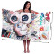 Serviette plage Singe blanc 81x132 cm - miniature variant 1