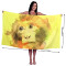 Serviette plage Singe blanc 81x132 cm - miniature variant 1