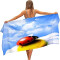 Serviette plage Coccinelle 70x150 cm - miniature