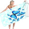 Serviette plage Papillon 70x140 cm - miniature