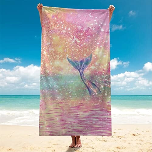 Serviette plage Sirène variant 1 