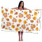 Serviette plage Citrouille blanc 81x132 cm - miniature variant 1