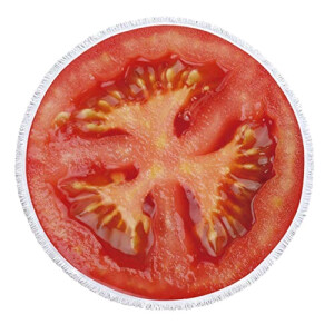 Serviette plage Tomate 150x150 cm