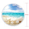 Serviette plage Étoile bleu et blanc 150 cm - miniature variant 5