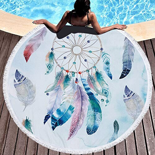 Serviette plage Rond 150x150 cm variant 0 